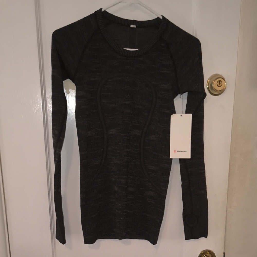 NWT lululemon athletica |  Dark Gray Long Sleeve Top